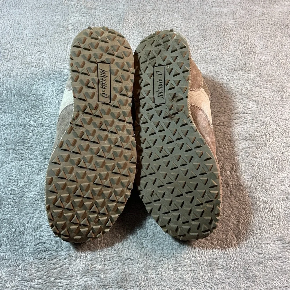 Johnnie O Vintage‎ Style Sneakers Lace Up Suede Brown Casual Shoes